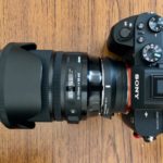「SIGMA 24-105mm F4 DG HSM」をα7ⅱに装着